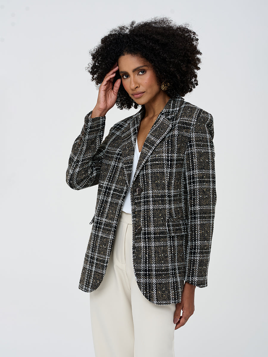フルカウント2011-1 Classic Wool Tweed Blazer Blazer Tweed – L&F Oficial